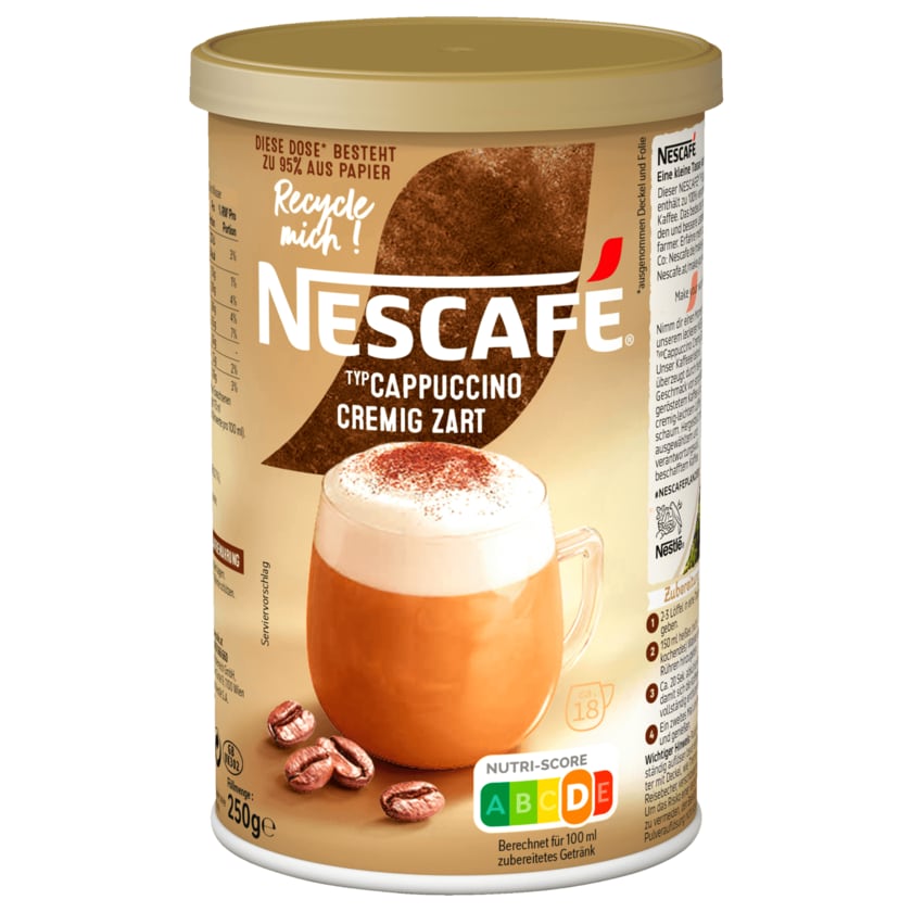 Nescafé Gold Typ Cappuccino Cremig Zart 250g